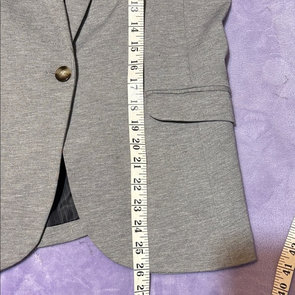 H&M Women's Light Gray Suit Jacket - Picture 7 of 12
